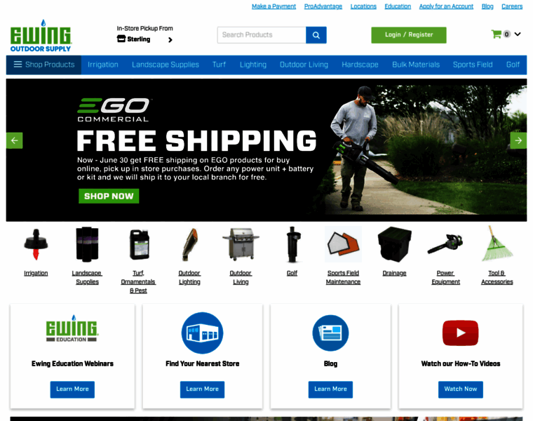 Ewingoutdoorsupply.com thumbnail