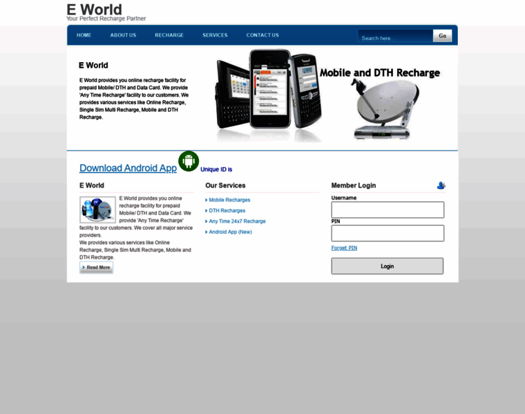 Eworld.net.in thumbnail