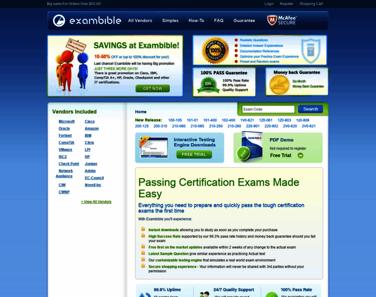 Exambible.com thumbnail