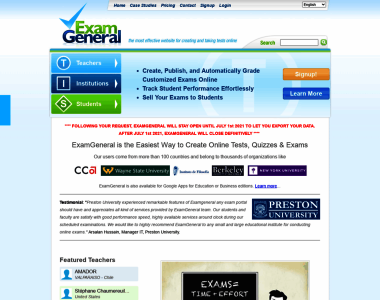 Examgeneral.com thumbnail Examgeneral.com thumbnail
