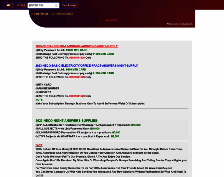 Examkey.net thumbnail Examkey.net thumbnail
