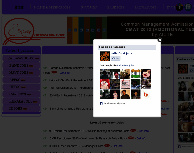 Examnotifications.net thumbnail
