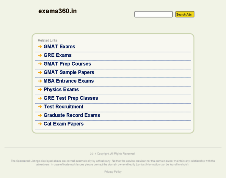 Exams360.in thumbnail