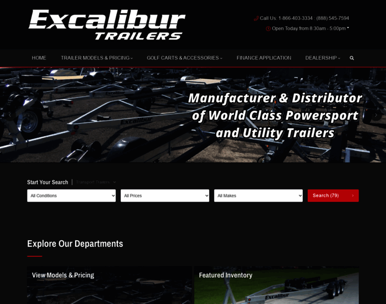 Excalibur-trailers.ca thumbnail