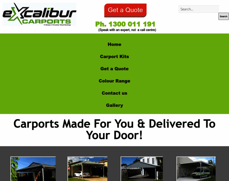 Excaliburcarports.com.au thumbnail