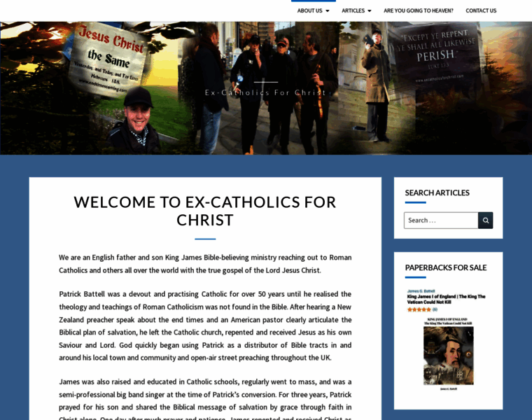 Excatholicsforchrist.com thumbnail
