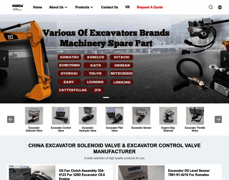 Excavator-valve.com thumbnail