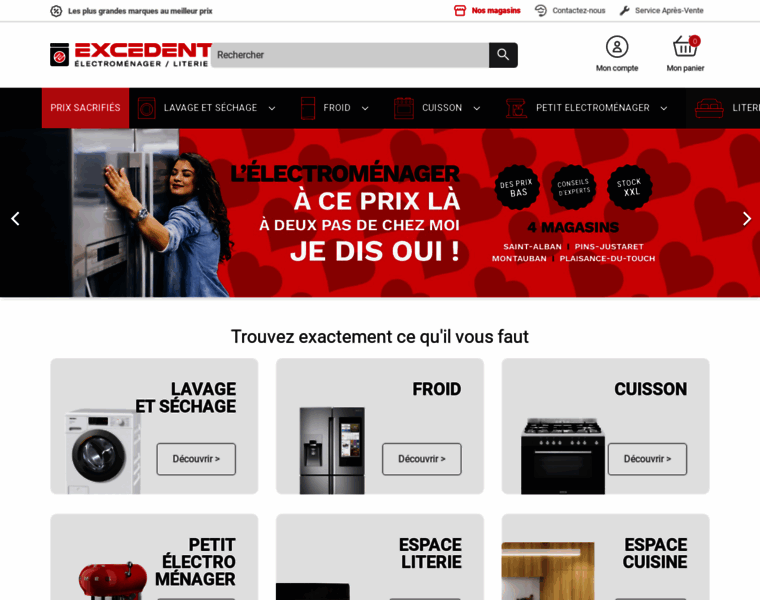 Excedent-electromenager.fr thumbnail
