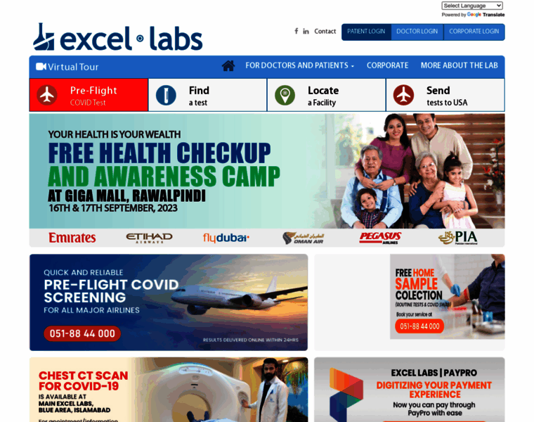 Excel-labs.com thumbnail