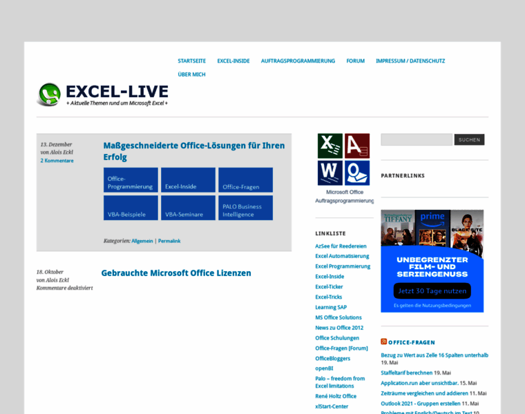 Excel-live.de thumbnail