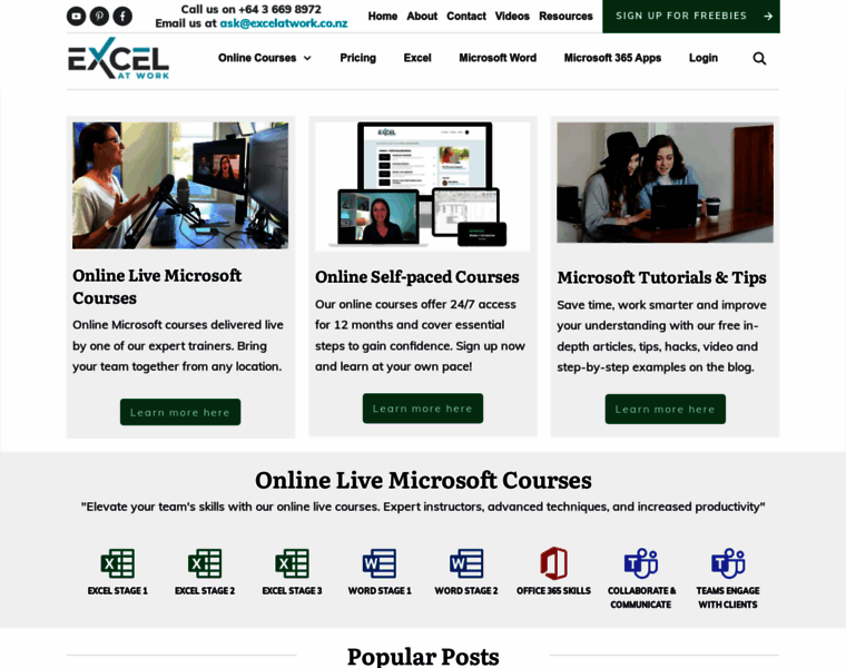 Excelatwork.co.nz thumbnail