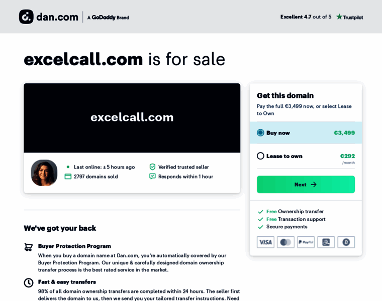 Excelcall.com thumbnail