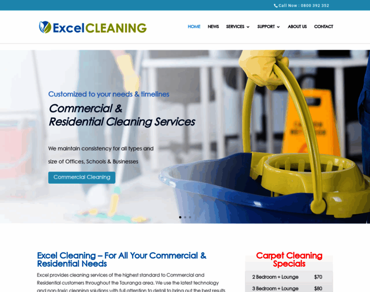 Excelcleaning.co.nz thumbnail