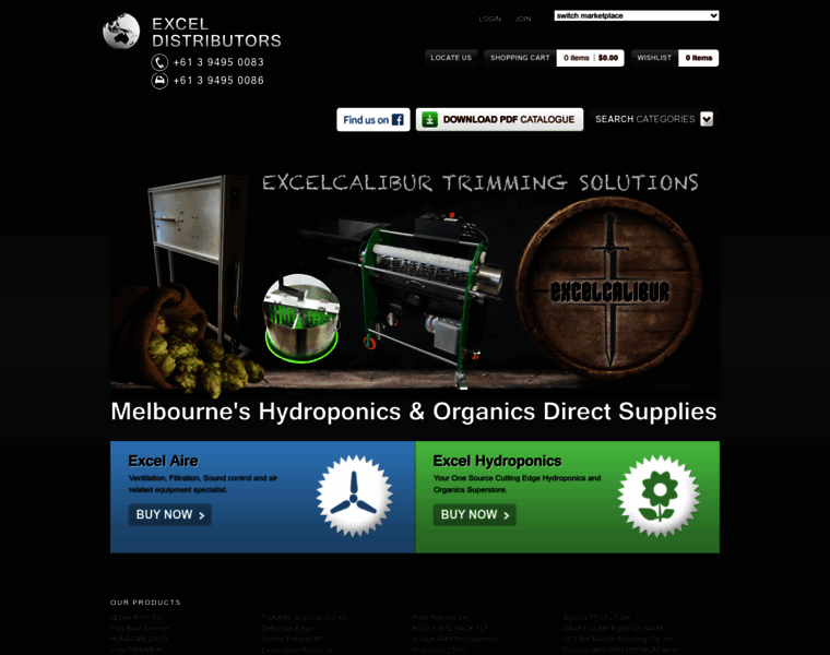 Exceldistributors.com.au thumbnail