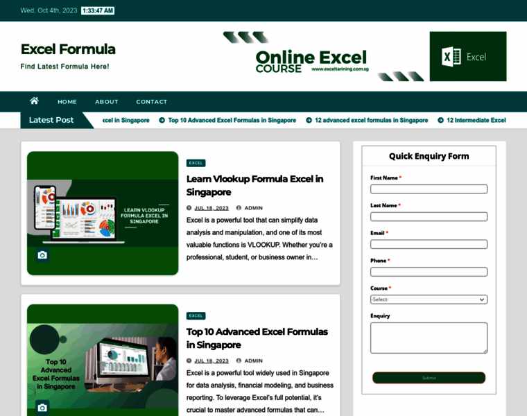 Excelformula.net thumbnail