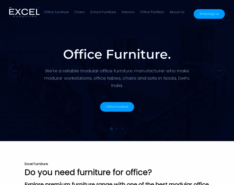 Excelfurniture.co.in thumbnail