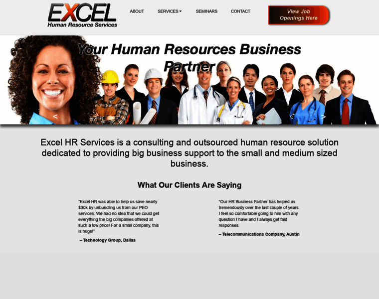 Excelhrservices.com thumbnail