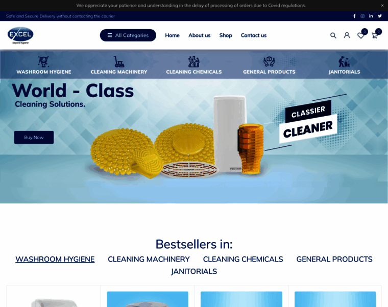 Excelhygiene.com thumbnail