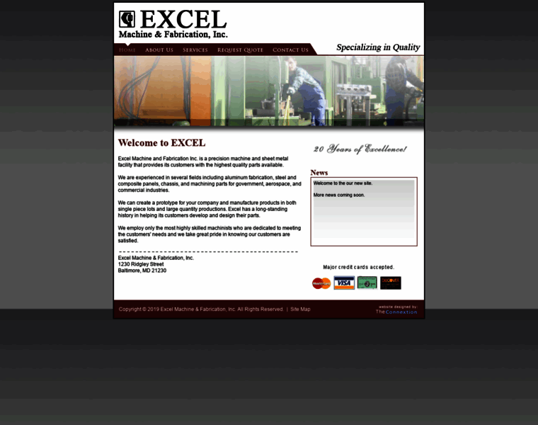 Excelmachine-fab.com thumbnail