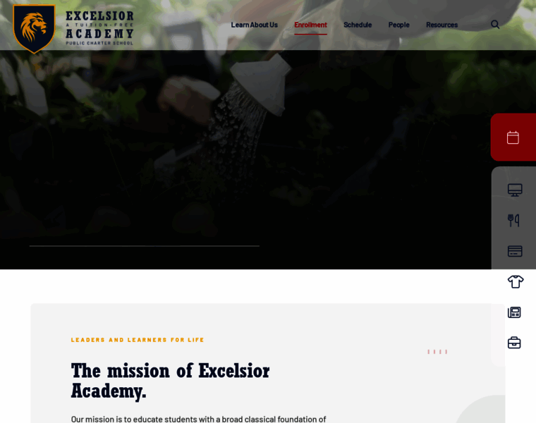 Excelsior-academy.org thumbnail