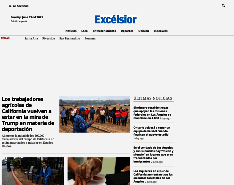 Excelsiorcalifornia.com thumbnail