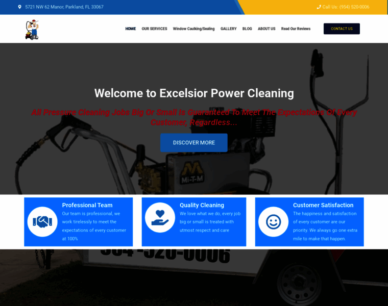 Excelsiorpowercleaning.com thumbnail