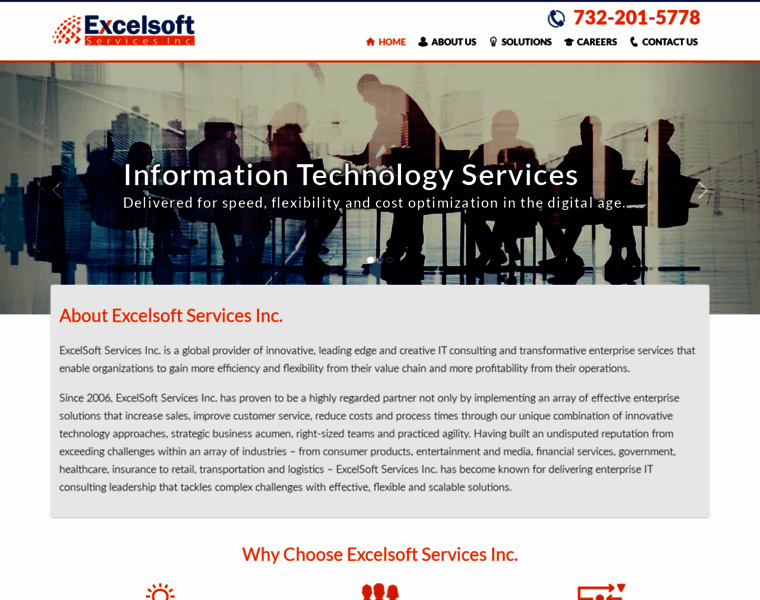 Excelsoftservices.com thumbnail