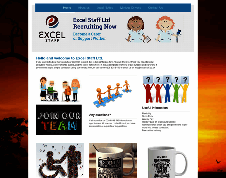 Excelstaff.co.uk thumbnail Excelstaff.co.uk thumbnail