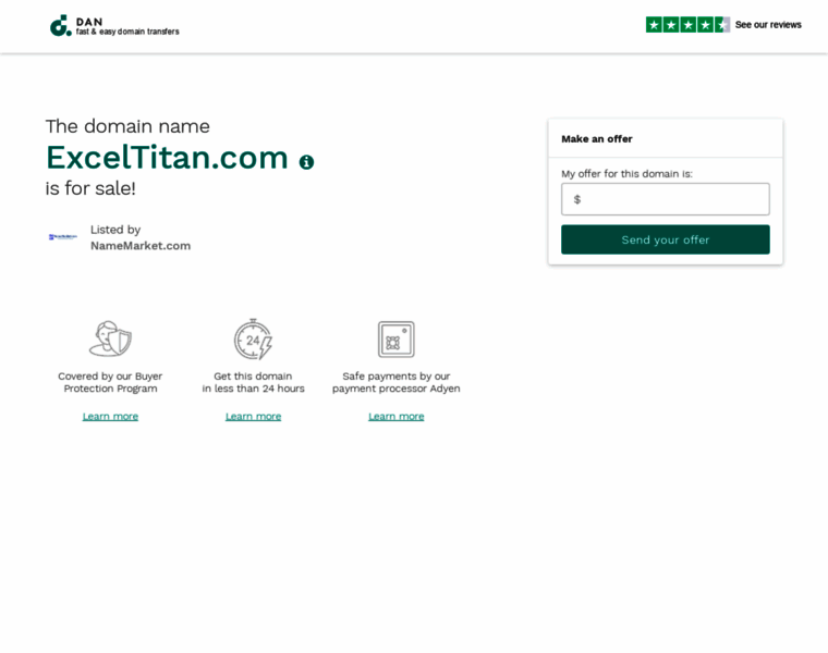 Exceltitan.com thumbnail