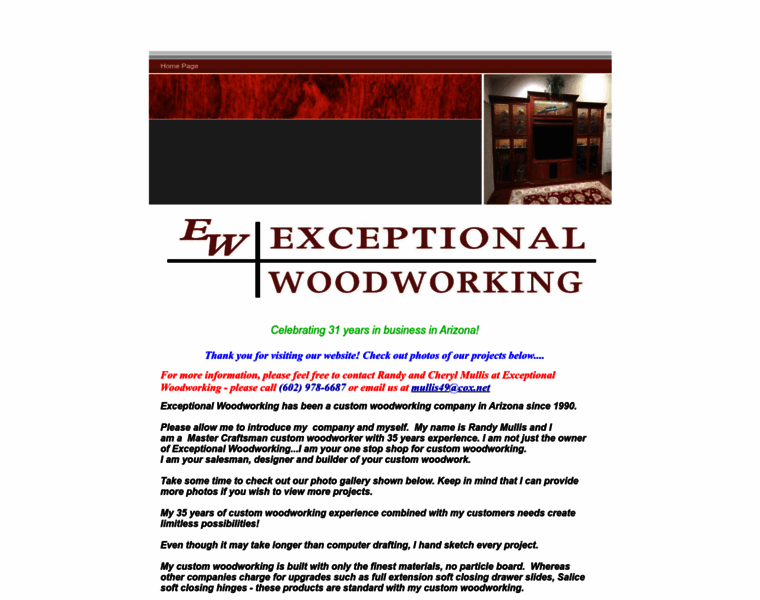 Exceptionalwoodworking.com thumbnail