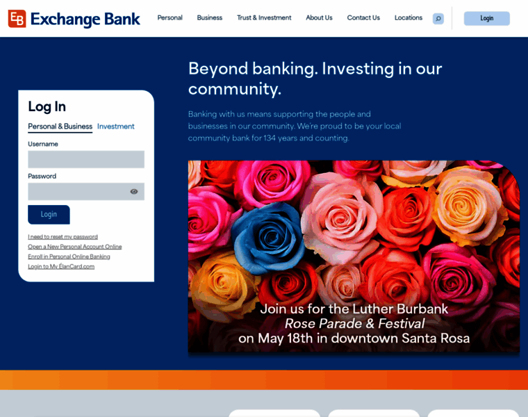 Exchangebank.com thumbnail