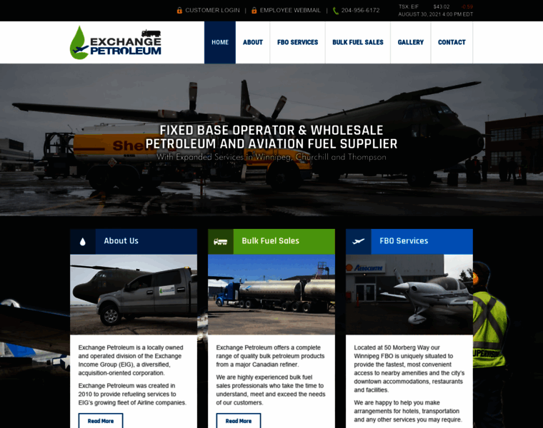Exchangepetroleum.ca thumbnail