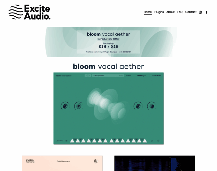Excite-audio.com thumbnail