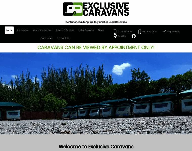 Exclusivecaravans.co.za thumbnail