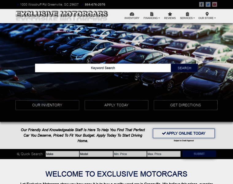 Exclusivemotorcars.net thumbnail