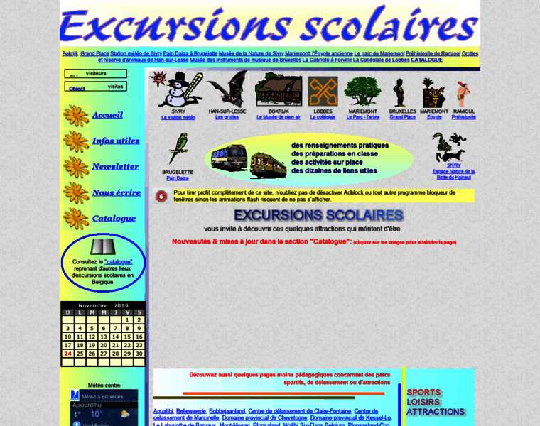Excursions-scolaires.com thumbnail