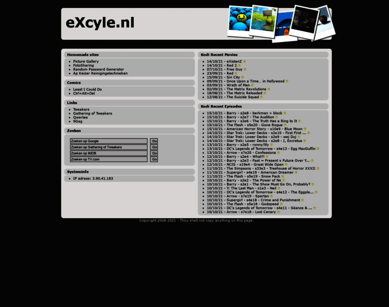 Excyle.nl thumbnail