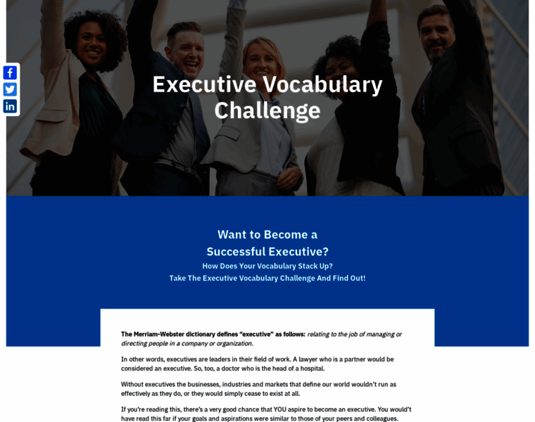 Executive-vocabulary.com thumbnail