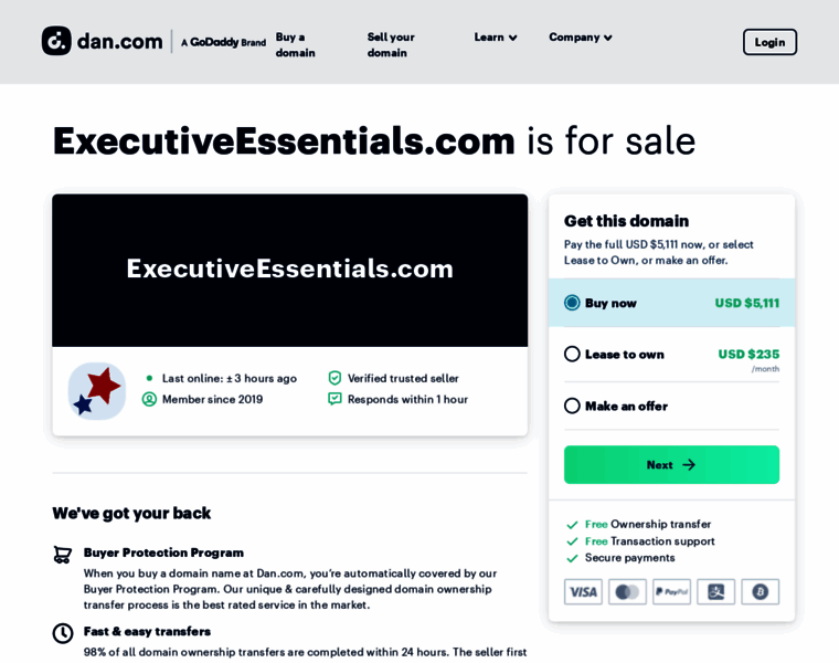 Executiveessentials.com thumbnail