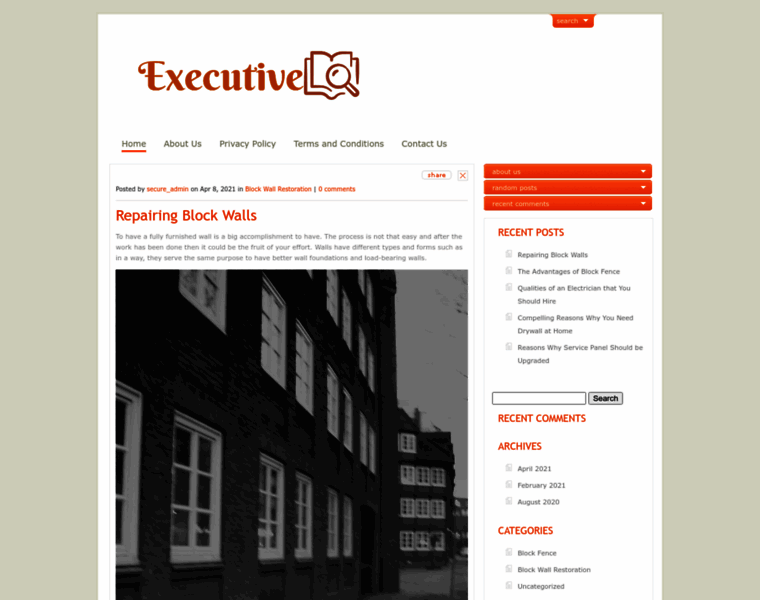 Executiveresearch.net thumbnail