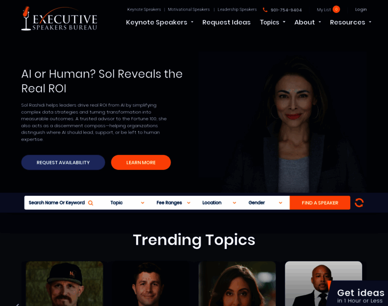 Executivespeakers.com thumbnail Executivespeakers.com thumbnail