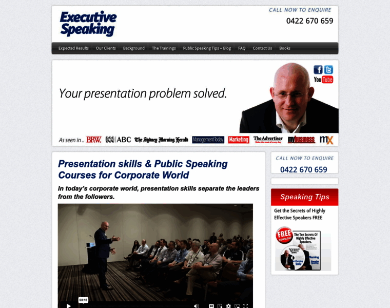 Executivespeaking.com.au thumbnail