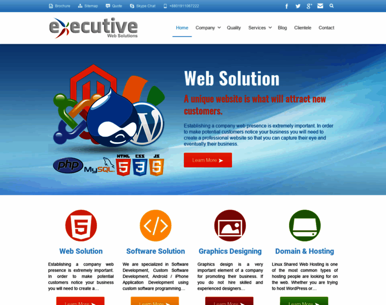 Executivewebs.com thumbnail