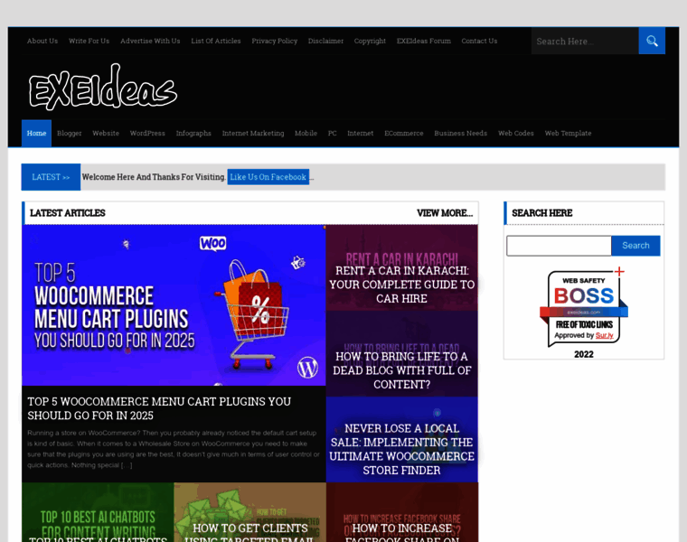 Exeideas.com thumbnail Exeideas.com thumbnail