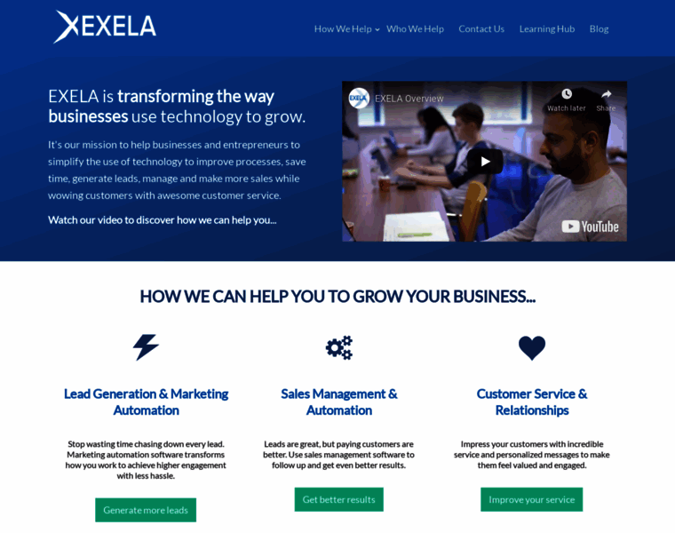 Exela.co.uk thumbnail