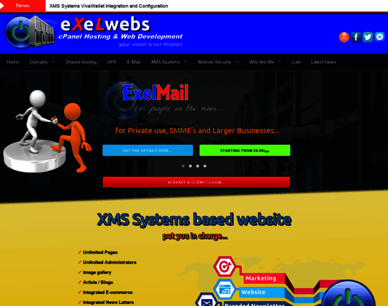 Exelwebs.com thumbnail