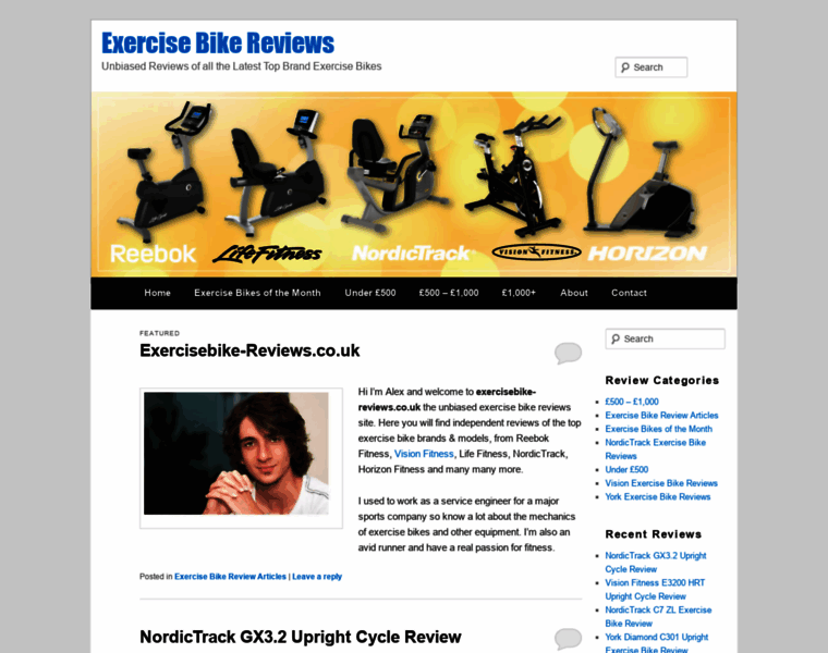 Exercisebike-reviews.co.uk thumbnail