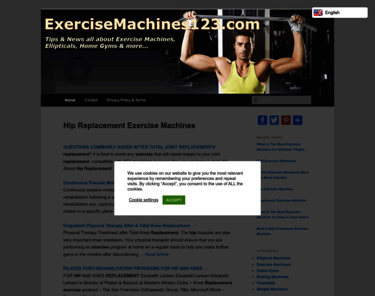Exercisemachines123.com thumbnail
