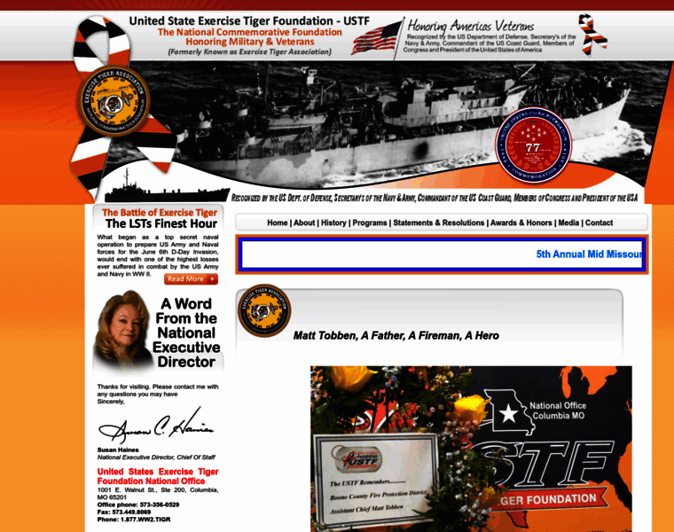 Exercisetiger.org thumbnail