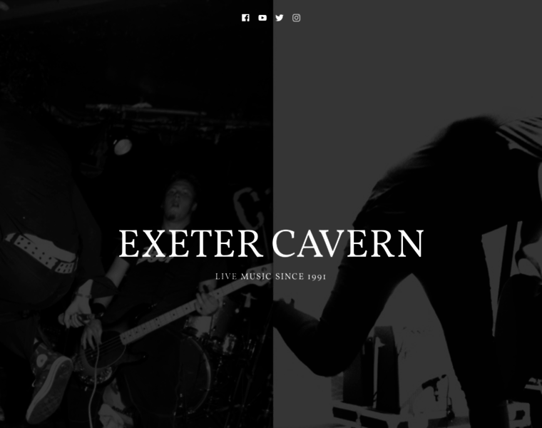 Exetercavern.com thumbnail